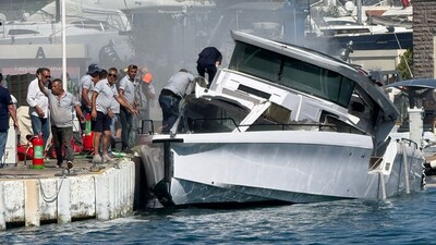 Teknede patlama! Yaralılar var!