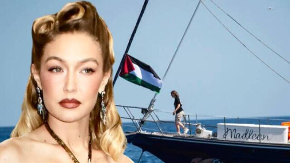 Gazze'ye yardım gemisine destek verdi