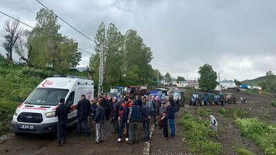 Çobana yıldırım isabet etti