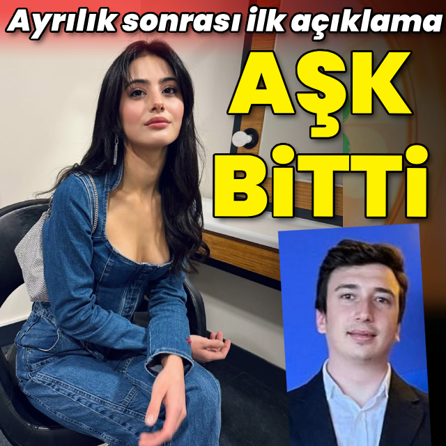 Ayrılık sonrası ilk açıklama