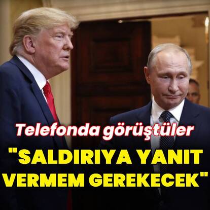 Donald Trump Putin ile görüştü