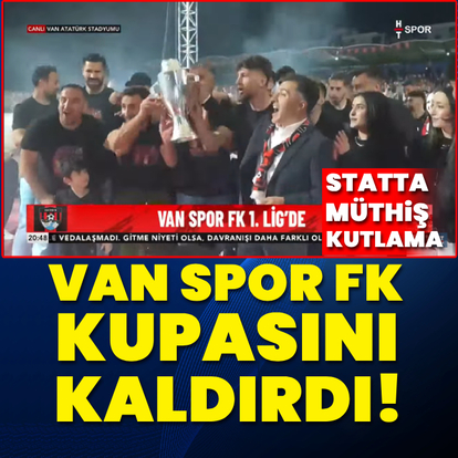 Van Spor şampiyonluğu kutladı!