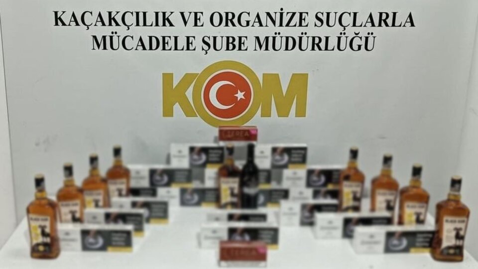 Samsun'da kaçakçılık operasyonu: 2 gözaltı