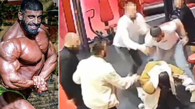 Milli sporcuya silahlı tehdit ile darp!