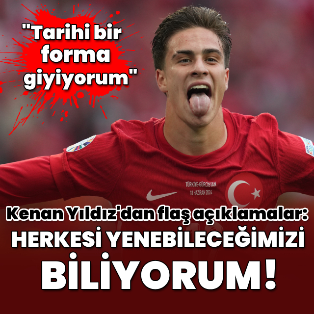 "Herkesi yenebileceğimizi biliyorum!"