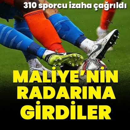 Sporcuların beyan etmediği kazanç Maliye'den kaçamadı