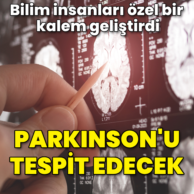 Parkinson'u tespit eden kalem üretildi