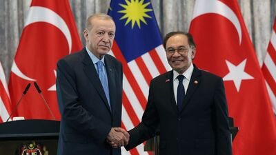 Cumhurbaşkanı Erdoğan, Malezya Başbakanı ile görüştü