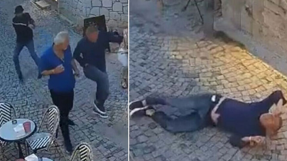 İş insanına silahlı saldırı kamerada!