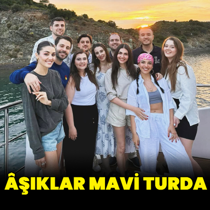 Âşıklar mavi turda