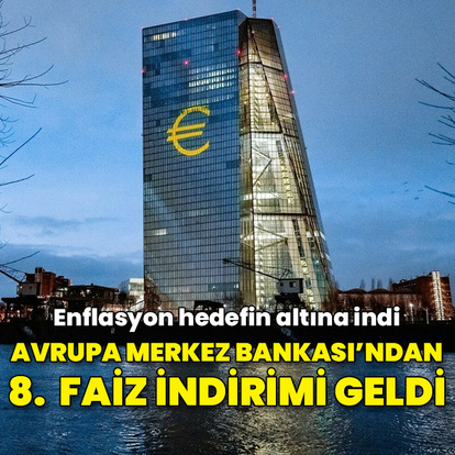 Avrupa Merkez Bankası'ndan faiz indirimi