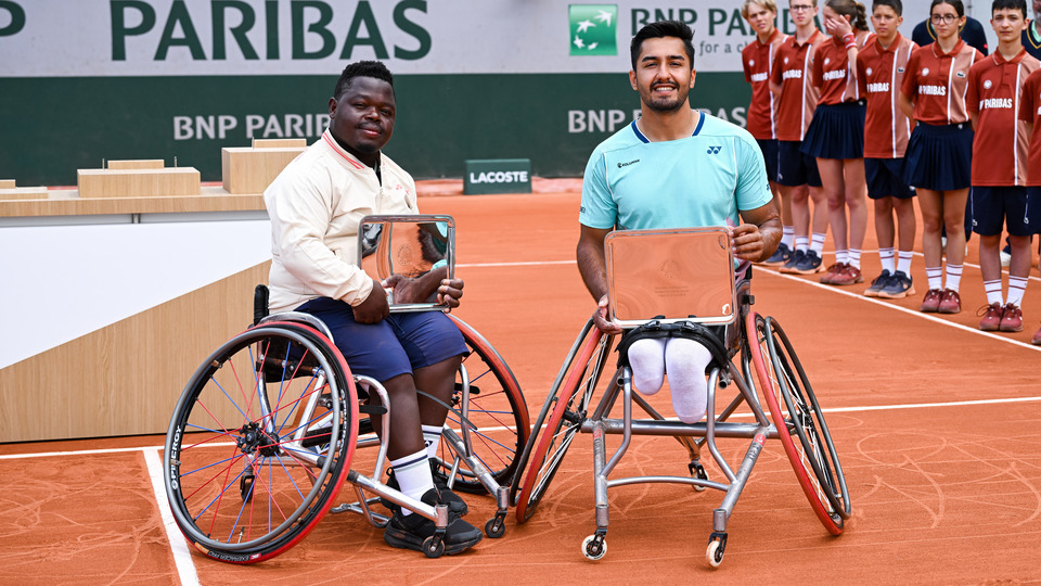 Milli para tenisçi çiftlerde 2. oldu!