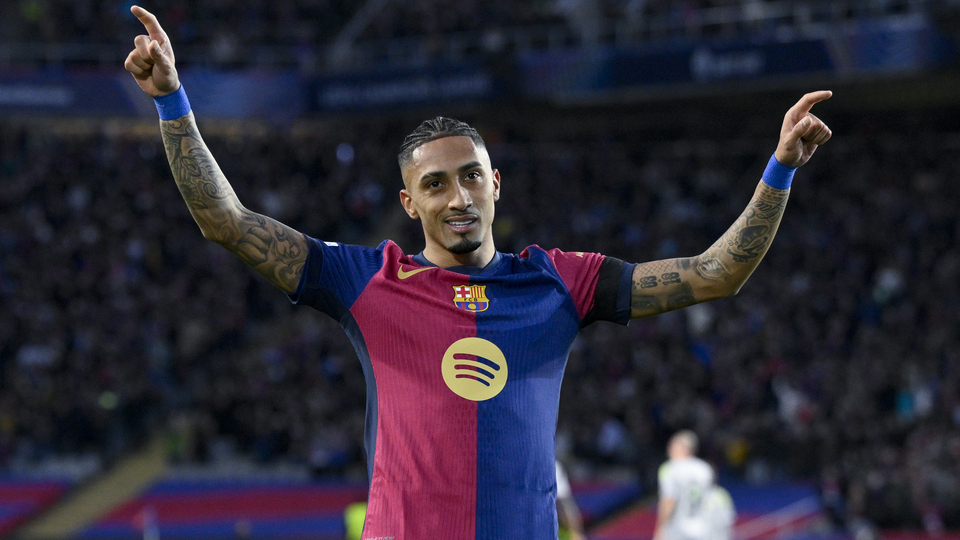 İspanya'da sezonun oyuncusu Raphinha!