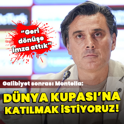 "Dünya Kupası'na katılmak istiyoruz!"