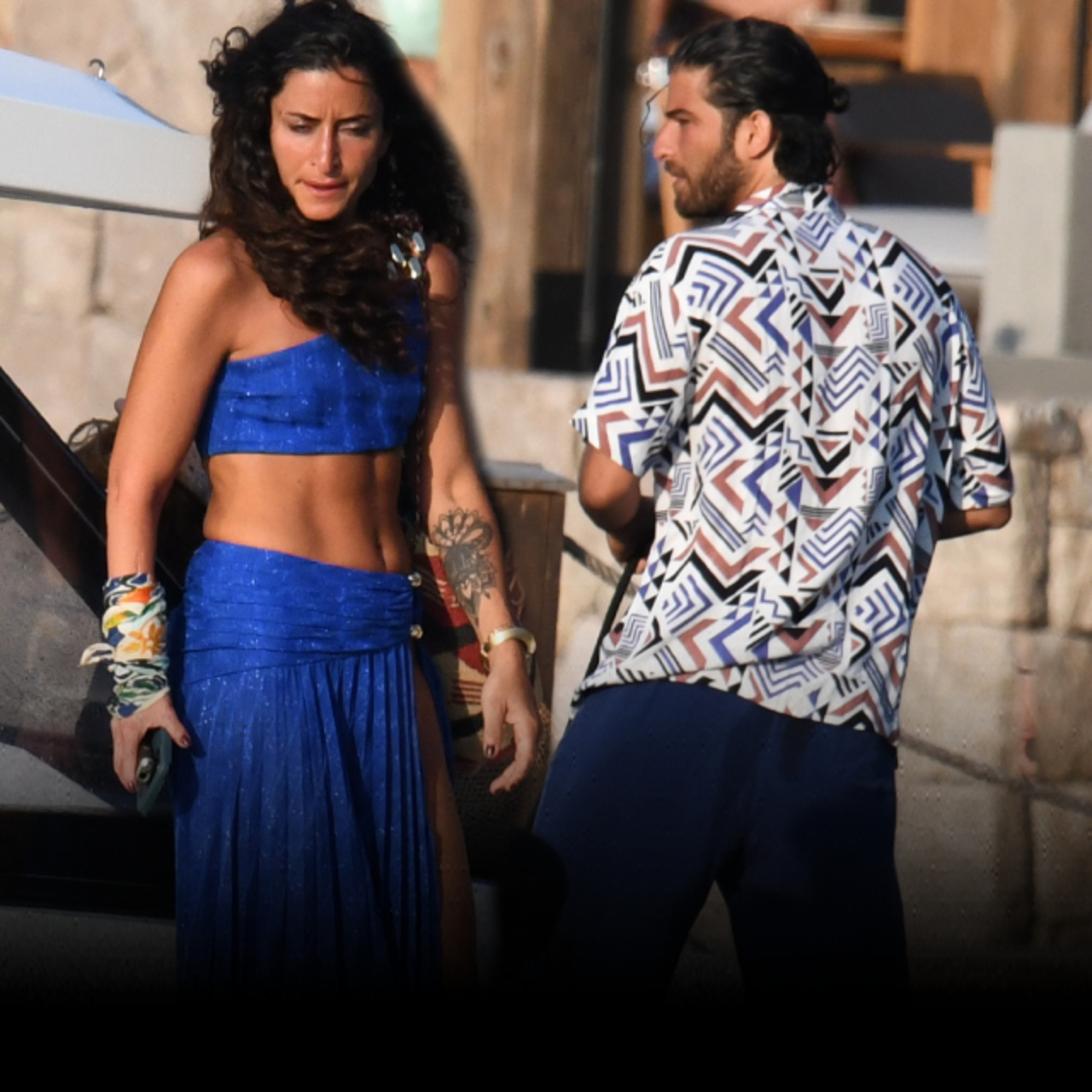 Ünlü modacı ile Bodrum'da
