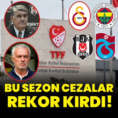 Bu sezon cezalar rekor kırdı!