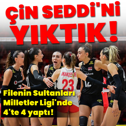 Sultanlar, Çin Seddi'ni yıktı!