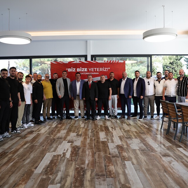 Samsunspor'da bayramlaşma töreni!