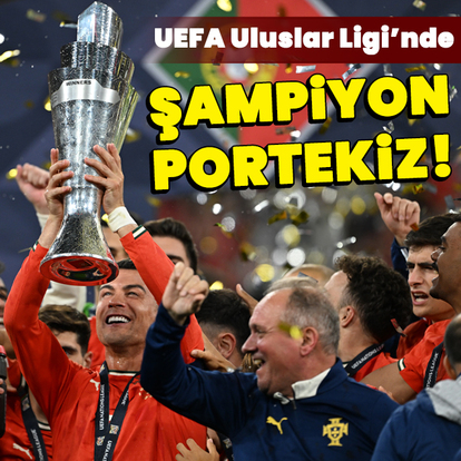 Uluslar Ligi'nde şampiyon Portekiz!