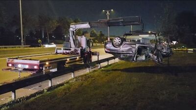 Otomobil takla attı: 1 ölü, 3 yaralı