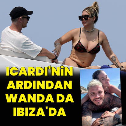 Wanda Nara'nın tekne tatili