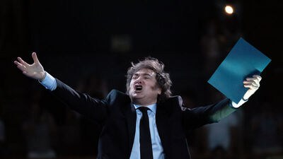 Milei, Madrid'de İspanya hükümetine hakaret etti