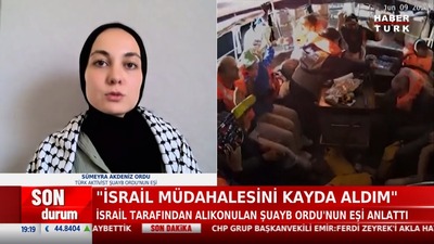 Türk aktivistin eşi Habertürk'e konuştu.