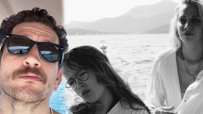 Eski eşi ve kızıyla tatile çıktı