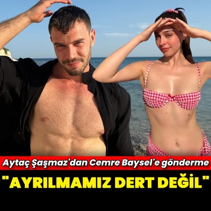 "Ayrılmamız dert değil"