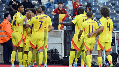 Belçika-Galler maçında gol yağmuru!