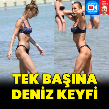 Tek başına deniz keyfi