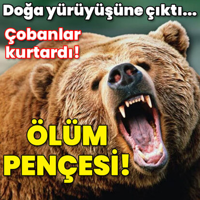 Doğa yürüyüşüne çıktı... Çobanlar kurtardı! Ölümün pençesinde!