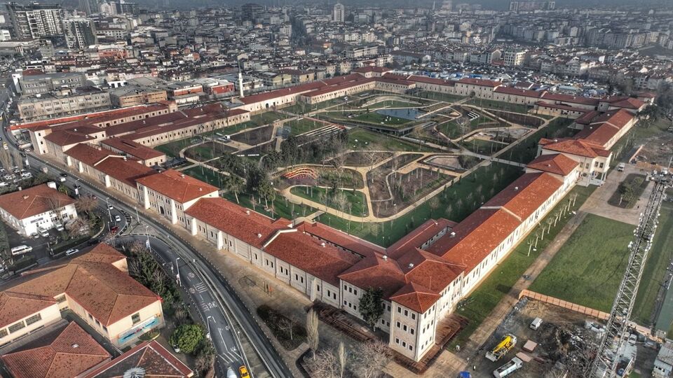 Rami Kütüphanesi mimarlıkta zirveye yürüyor