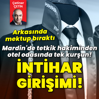 Danıştay hakimi başından vurulmuş halde bulundu