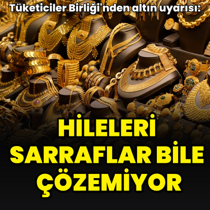 Tüketiciler Birliği'nden altın uyarısı