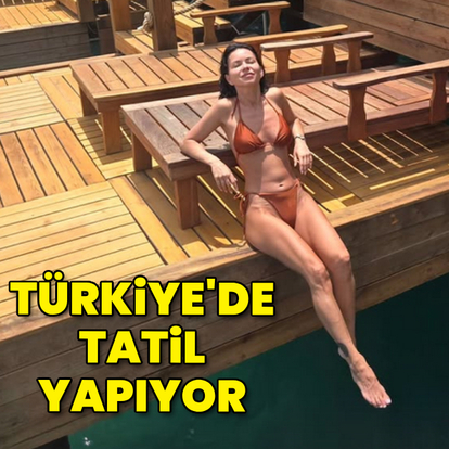 Türkiye'de tatil yapıyor