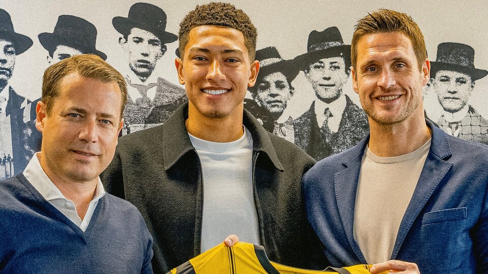 Bellingham resmen Dortmund'da!