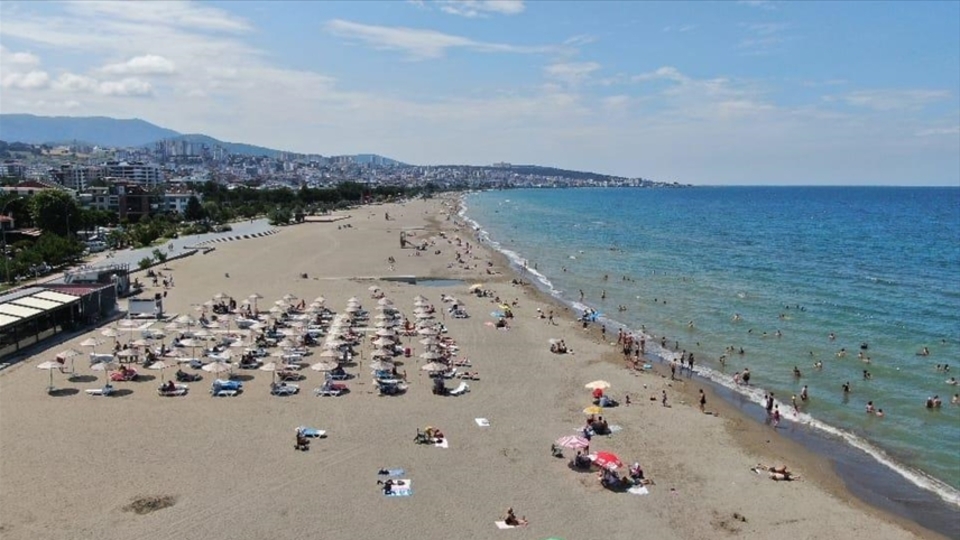 Samsun'da denize girme yasağı