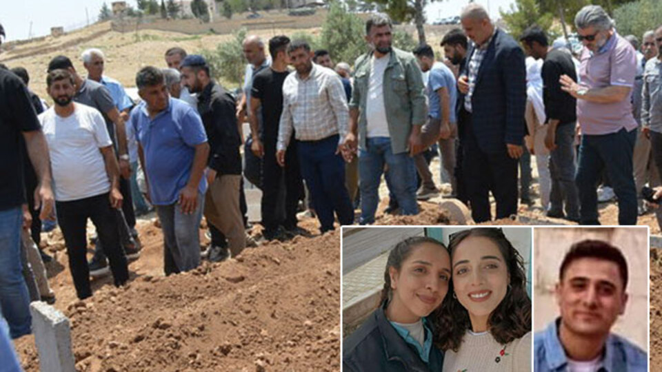 Ağıtlar birbirine karıştı... Üç kardeş yan yana defnedildi!