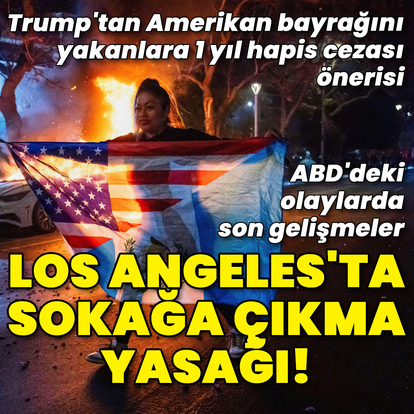 Los Angeles'ta kısmi sokağa çıkma yasağı