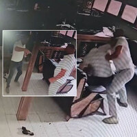 İş insanını öldüren boğuşma! Dehşet anı kamerada!