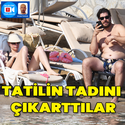 Tatilin tadını çıkarttılar
