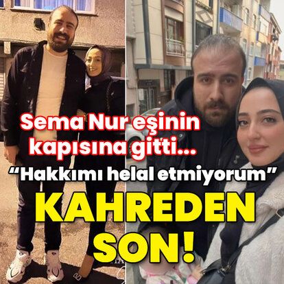 Eşinin kapısına gitti... "Hakkımı helal etmiyorum" Kahreden son!