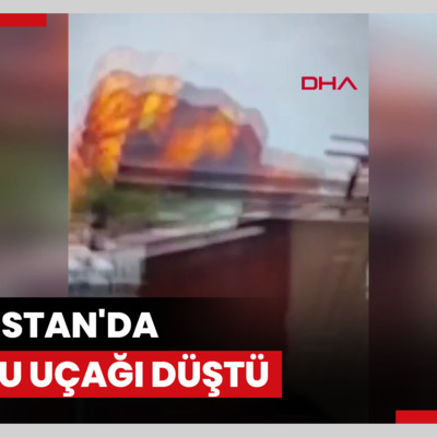 Hindistan'da yolcu uçağı düştü