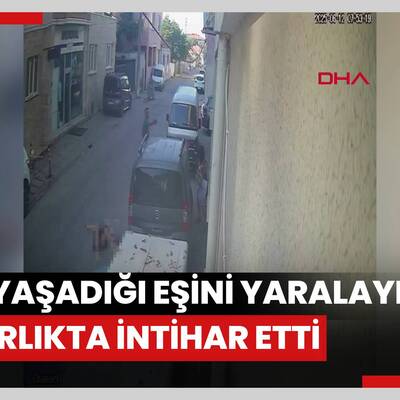Ayrı yaşadığı eşini yaralayıp mezarlıkta intihar etti