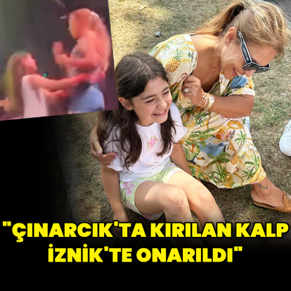 "Kırılan kalp onarıldı"