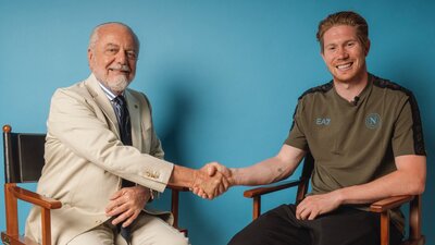 Kevin De Bruyne resmen Napoli'de!