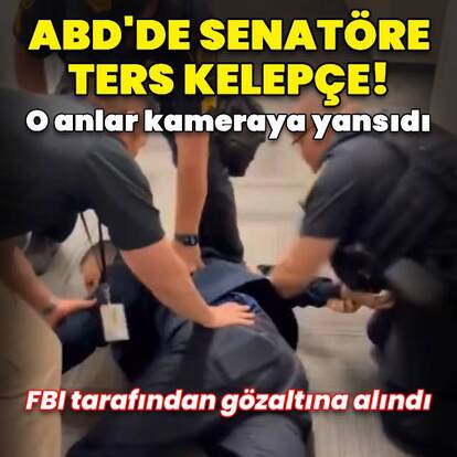 ABD'de senatöre ters kelepçe
