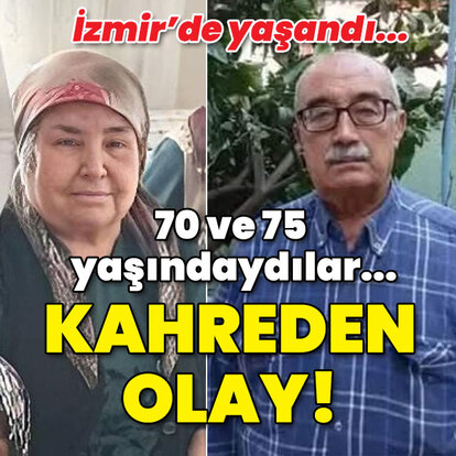 İzmir'de yaşandı... 75 yaşındaydı... Çifte ölüm!