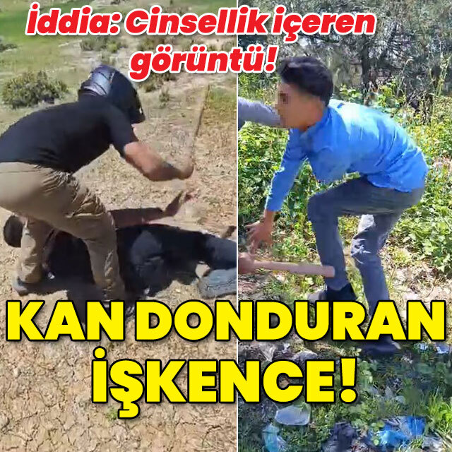 Tanınmamak için kask taktı! Kan donduran işkence!